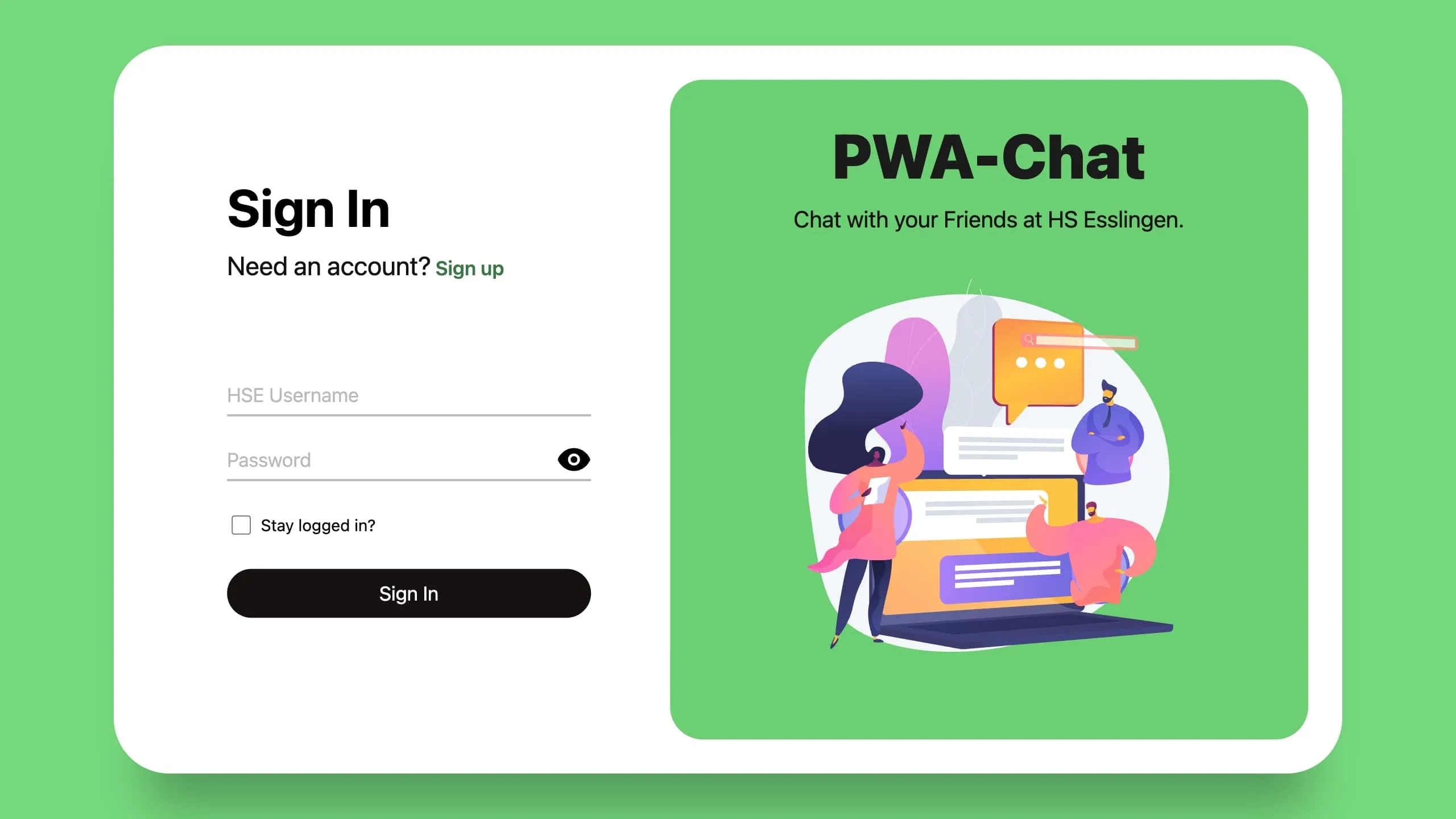 PWA Chat Thumbnail image