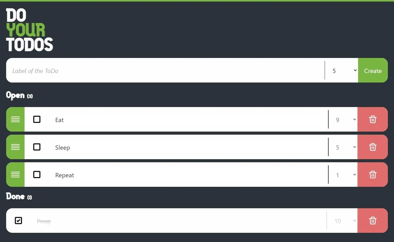ToDo App Thumbnail image
